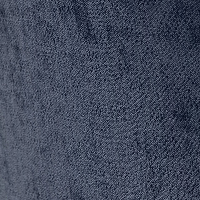 Ethan 31\" Linen-Look Fabric Tub-Style Accent Chair with Wood Legs – Navy  