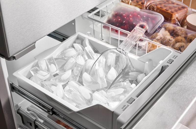 KitchenAid 36\" 22 Cu. Ft. French Door Refrigerator - PrintShield Stainless Steel - KRFC136TPS