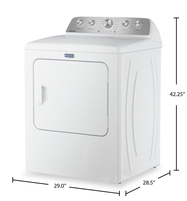 Maytag 7.0 Cu Ft. Gas Dryer with Pet Pro Option – White - MGD5605RW
