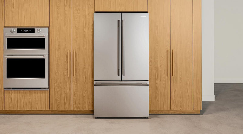 KitchenAid 36\" 24 Cu. Ft. Counter-Depth French Door Refrigerator - PrintShield Stainless - KRFC236SPS