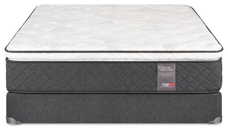 Springwall Encore Atmosphere Pillowtop Medium Twin Mattress Set