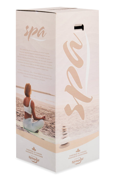 Springwall Spa 8 Firm Smooth Top Twin Mattress in a Box Set