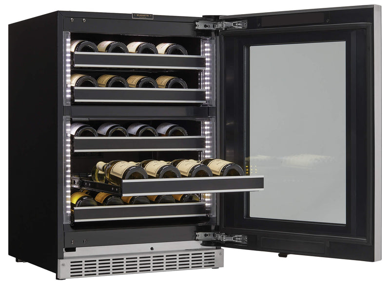 Silhouette Reserve 23.9\" 5 Cu. Ft. Single-Door Wine Cooler - Black - SRVWC050R