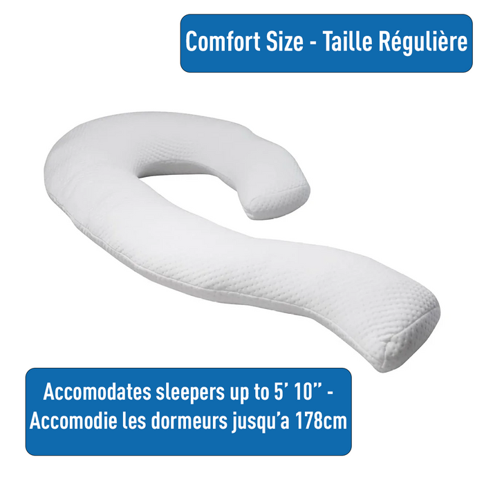 Contour Swan Body Pillow Comfort Size