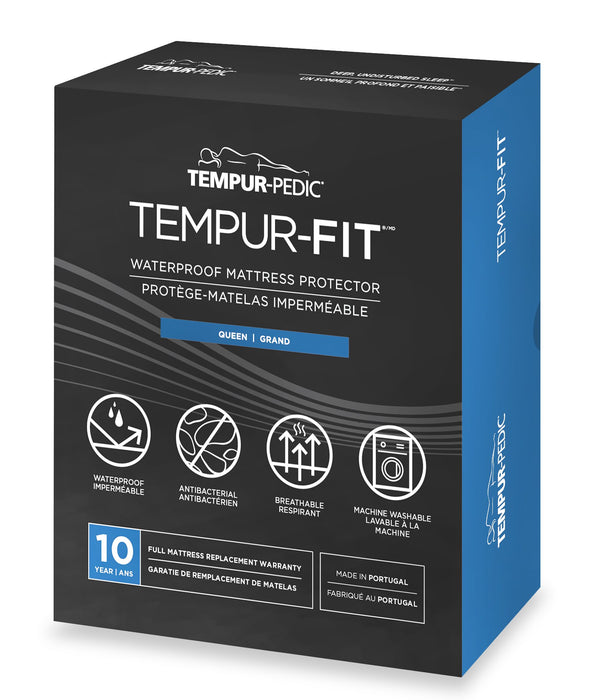 Tempur-Pedic® TEMPUR-FIT® Waterproof Queen Mattress Protector