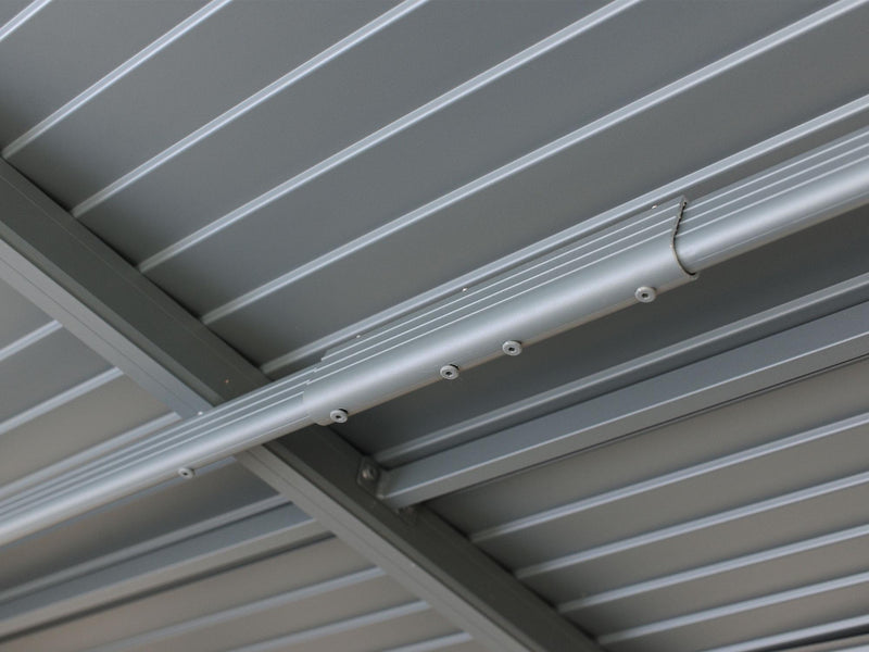 Gazebo Penguin Florence - Wall Mounted Solarium 10x12 Metal Roof