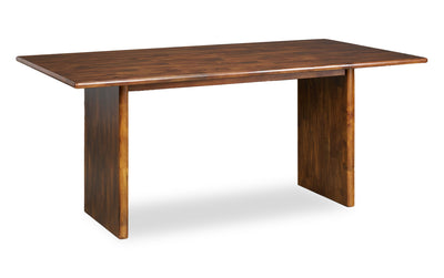 Vale Dining Table, Wood, 72"W - Brown | Table de salle à manger Vale de 72 po (l) en bois - brune