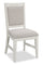 ["Vida Dining Chair with Polyester Fabric - Sand"]