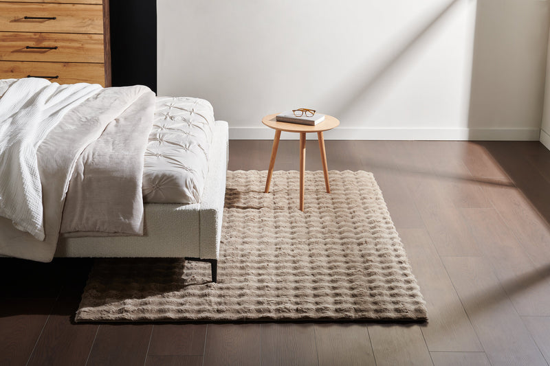 Viola 20\" Modern Round End Table – Natural Oak