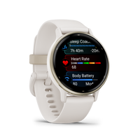 Garmin vívoactive® 5 42 mm Activity Tracking Smartwatch - Ivory