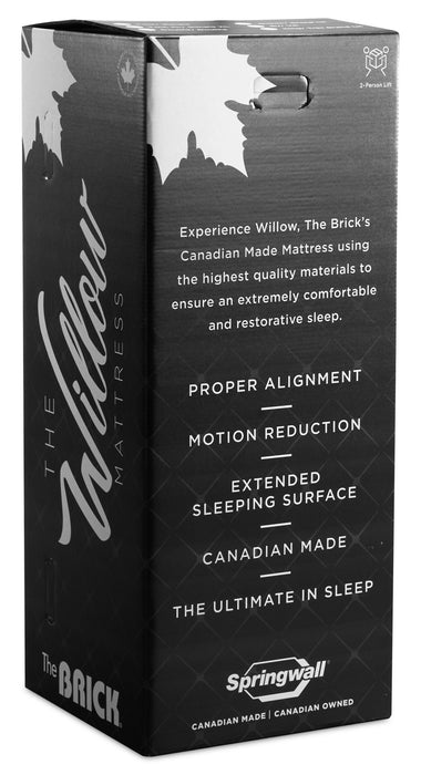 Springwall White Birch Tight Top Firm King Mattress-in-a-Box Set
