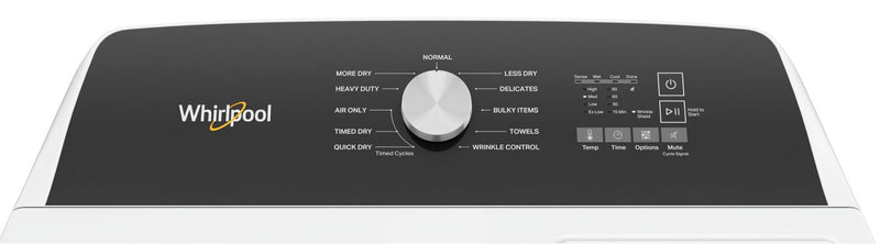 Whirlpool 5.2 Cu. Ft. Top-Load Washer with Built-In Faucet and 7 Cu. Ft. Gas Dryer