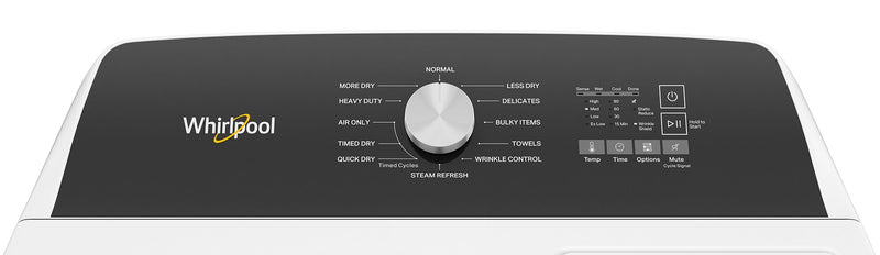 Whirlpool 5.2 Cu. Ft. Top-Load Washer with Built-In Faucet and 7 Cu. Ft. Gas Dryer with Steam