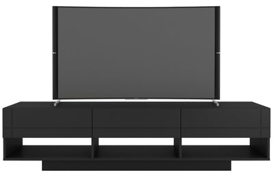 Nordika Stereo 72" TV Stand - Black 