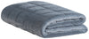 Weighted Sherpa Throw - Grey