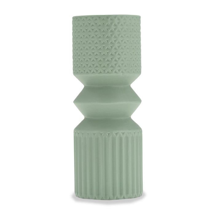 Dark Sage 11\" Mallet Vase