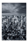 New York Cityscape 28x42 Wall Art Frame And Fabric Panel