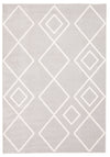 Kenza Grey Machine Washable Area Rug - 5'0\" x 7'0\"