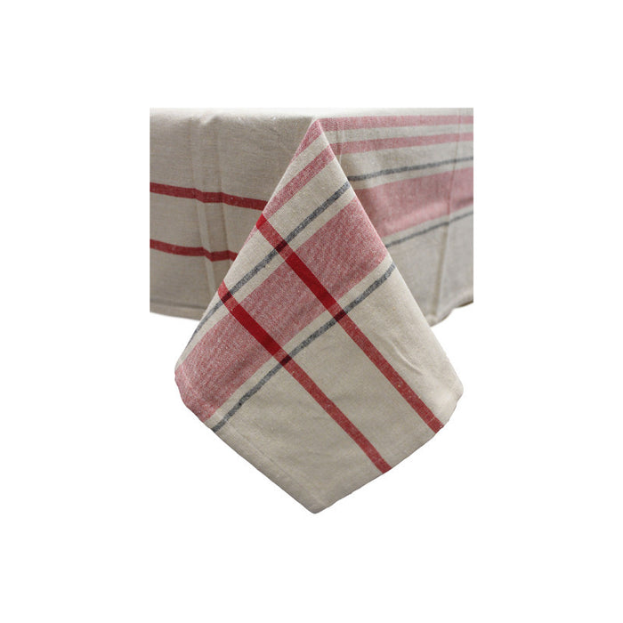 French Border Tablecloth 60 x 90 Taupe