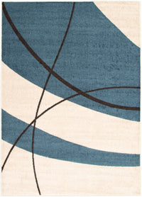 Carson Blue Area Rug - 3'11