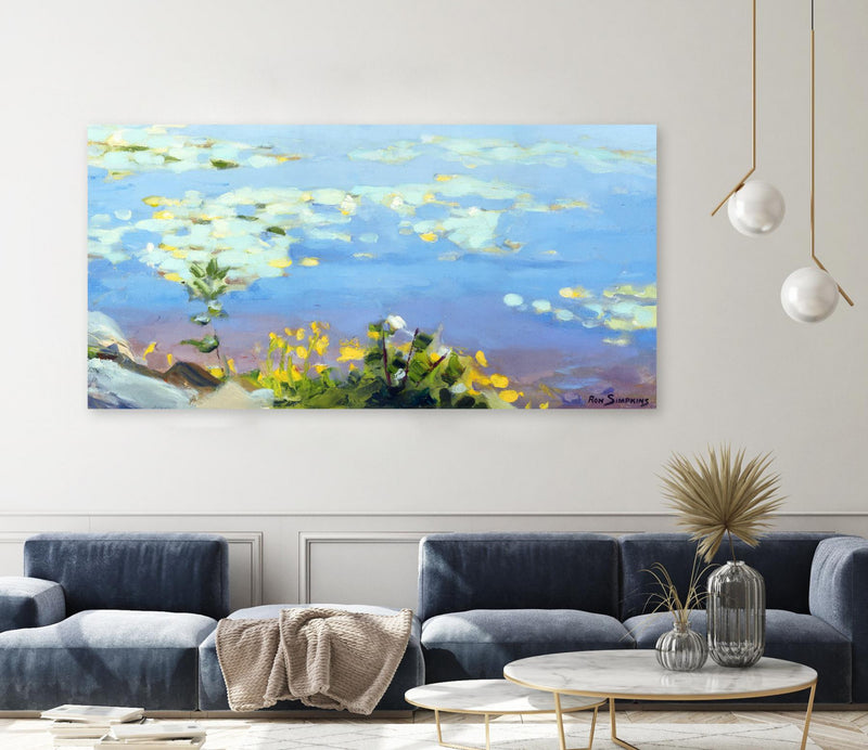 \"Little Lily Sunday\" Giant Art 72x36 Wall Art