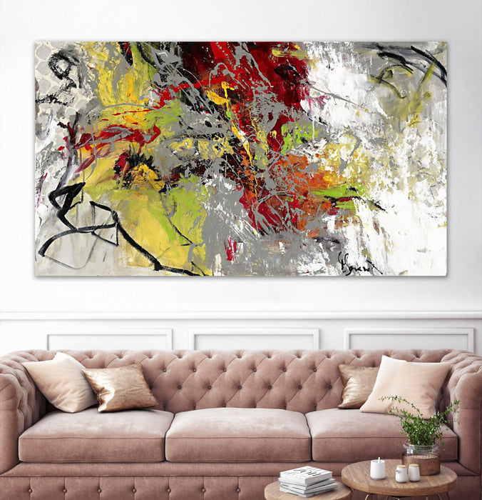 \"Peace On Earth\" Giant Art 84x48 Wall Art