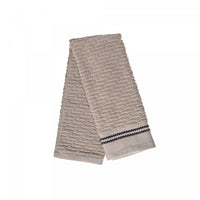 Luxury Stitch Hand Towel 16 x 27 Taupe - Set of 6 Towels