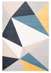 Gemma Multi-Colour Machine Washable Area Rug - 5'0