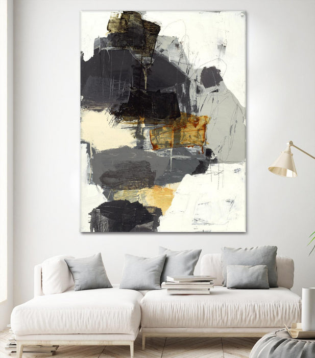 \"Monochrome Manta I\" Giant Art 72x54 Wall Art