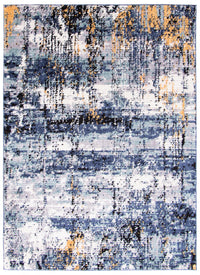 Paloma Marble Blue Area Rug - 5'3