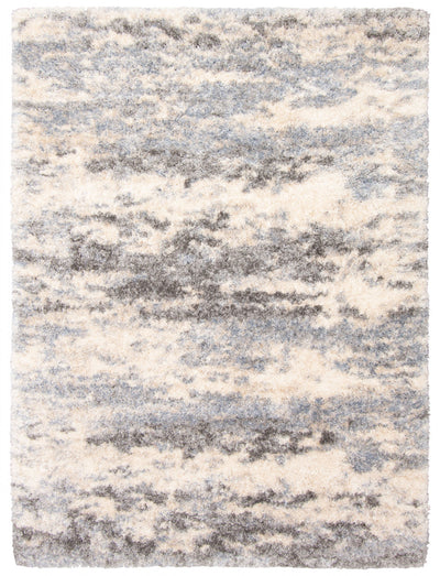 Astra Cream/Grey Area Rug - 3'11" X 5'7"