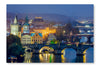 Famous View Of Prague 24x36 Wall Art Frame And Fabric Panel