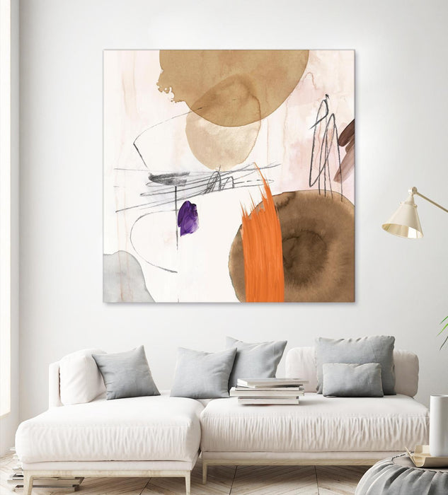 \"Velvet At Dusk Ii\" Giant Art 72x72 Wall Art
