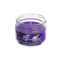 3 Oz Scented Glass Jar with Lid Summer Blossom - Set of 6 Candle