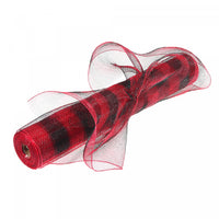 Mesh Ribbon Red Buffalo 21
