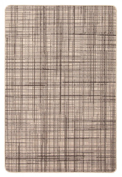 Panthea Cream Area Rug - 4'4" X 6'5" 