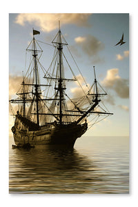 Sailboat 24x36 Wall Art Frame And Fabric Panel