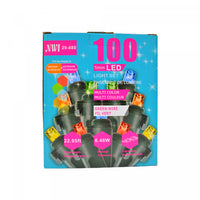 100 Lt 5mm LED Indoor/outdoor Light Set Multi Bulbs - Set of 2 Christmas Lights