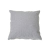 Chambray Cushion with Zipper Light Grey - Set of 2 Cushions