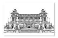 Altar Of The Fatherland 24x36 Wall Art Frame And Fabric Panel
