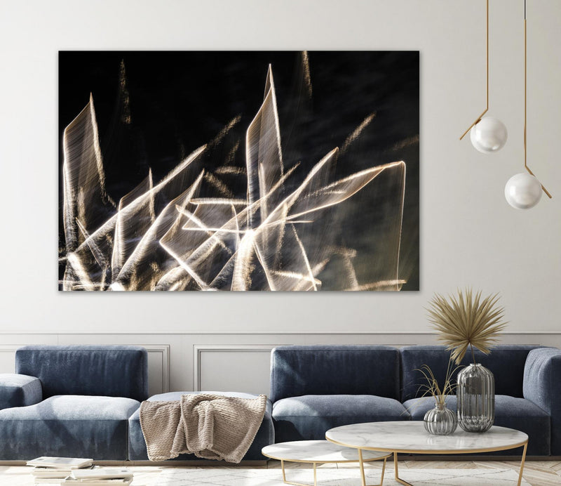 \"Chiffon Light Sculpture\" Giant Art 84x54 Wall Art