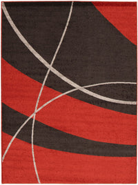 Carson Red Area Rug - 7'10