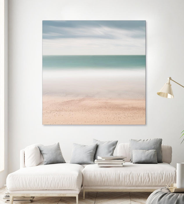 \"Beach, Sea, Sky\" Giant Art 54x54 Wall Art