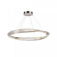 Stella 65 W LED Satin Nickel Pendant