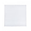 Basketweave Wash Cloth 12 x 12 White - Set of 6 Towels