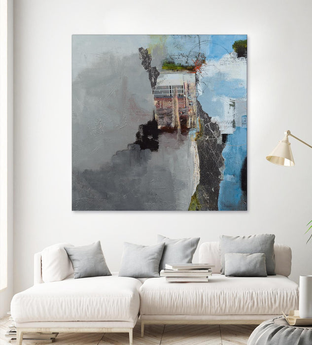 \"Living On The Edge\" Giant Art 72x72 Wall Art