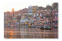 Varanasi In India 2 24x36 Wall Art Frame And Fabric Panel