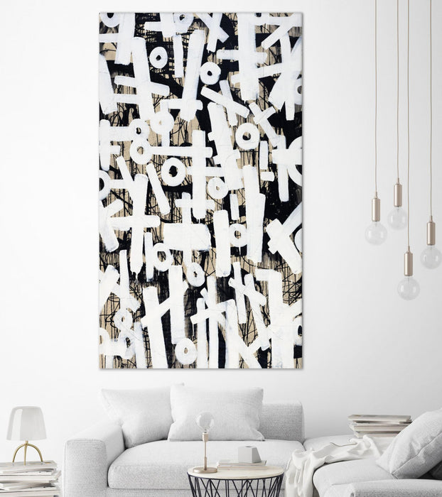 \"Strapped Ii\" Giant Art 84x48 Wall Art