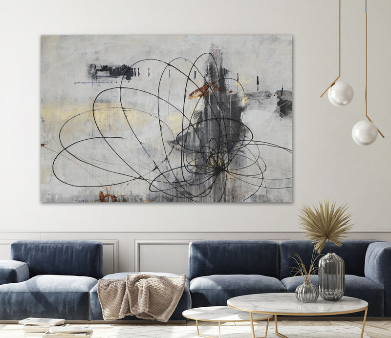 \"Mess With The Mind Ii\" Giant Art 84x54 Wall Art