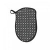 Silicon Print Potholder Geo Black - Set of 4